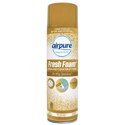 Airpure Fresh pěnový čistič a neturalizér pachů do toaletní mísy Oh My Goddess 500ml