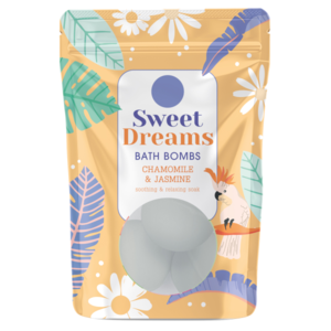 Elysium Spa šumivá bomba do koupele Sweet Dreams 3x50g