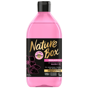 Nature Box vlasový šampon s mandlovým olejem za studena lisovaným 385ml