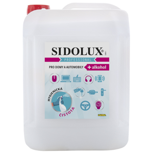 Sidolux Professional k udržení hygienické čistoty s alkoholem, dům a auto, 5000ml
