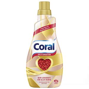 Coral prací gel Color Gold Sensation, limitovaná edice 22PD