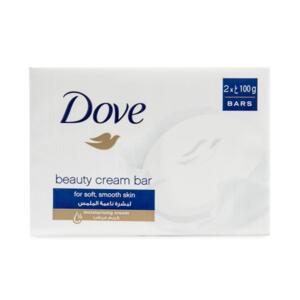 Dove Beauty Tuhé mýdlo 2x100 g
