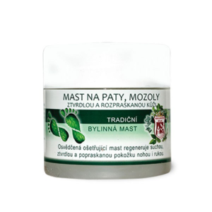 Bylinná mast Na paty a mozoly 150 ml