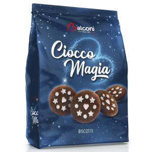 Italské vánoční čokoládové sušenky Magia 700g
