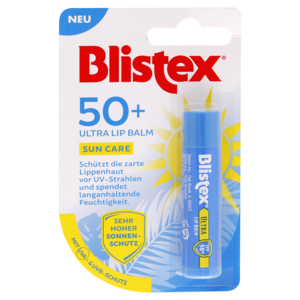 Blistex balzám na rty Ultra Sun Care vysoká ochrama proti UVA a UVB faktor 50+