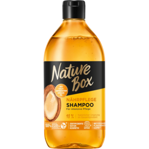 Nature Box vlasový šampon s arganovým olejem 385ml