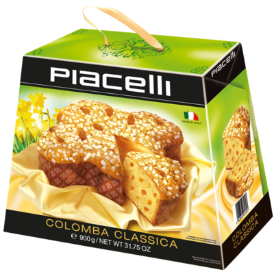 Piacelli Colomba classica italský velikonoční koláč 900g