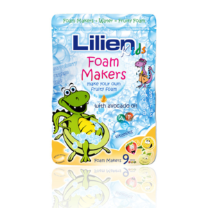 Lilien Kids zábavné pěnové kapsle do koupele 9x30g