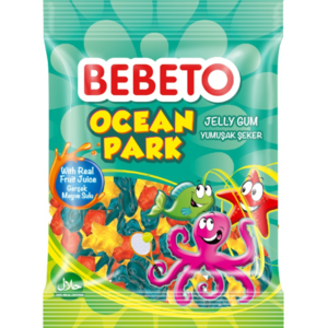 Bebeto želé bonbony Ocean Park 80g