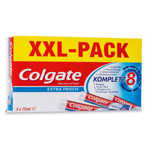 Colgate Complete extra fresh zubní pasta XXL Pack 3x75ml