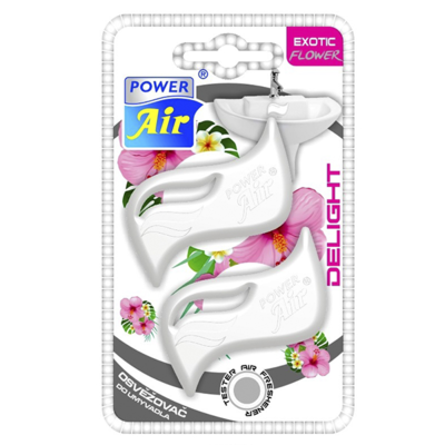 Delight Exotic Flower osvěžovač do umyvadla 2x9,8g