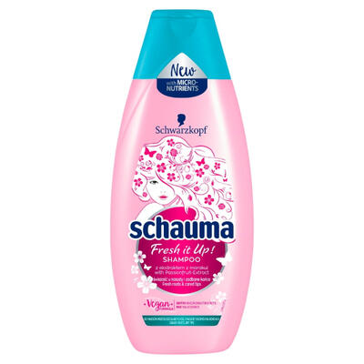 Schauma Fresh Up Passionsfrucht vlasový šampon 400ml
