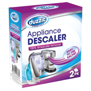 Duzzit Descaler účinný odvápňovač kuchyňských a domácích spotřebičů 2x40g