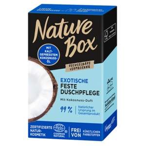 Nature Box tuhý šampon na vlasy s kokosovým olejem 85g