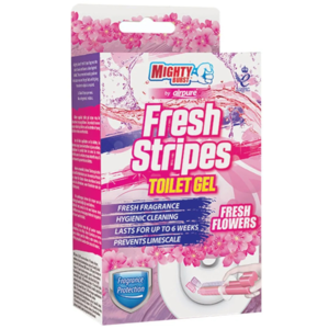 Airpure Fresh Stripes bezkošíkový WC gel Fresh Flowers 45ml