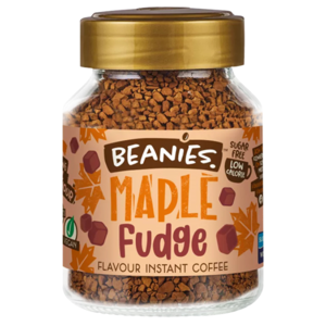 Beanies ochucená instantní káva Maple Fudge 50g