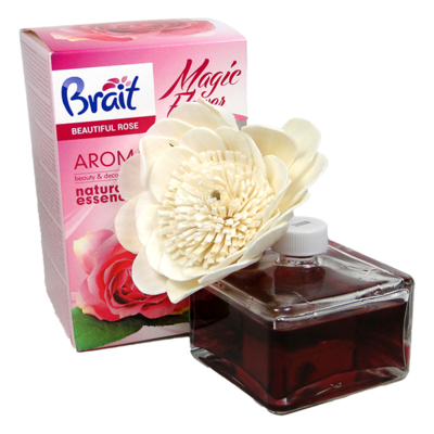 Brait dekorativní difuzér s ručně vyrobenou růží, Beautiful Rose