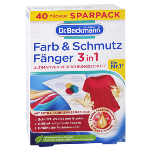 Dr.Beckmann Farb&Schmutz ubrousek na pohlcení barev při praní 3v1 40ks