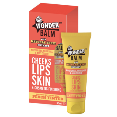 Wonder Balm Balzám na rty a tváře s přírodním extraktem a broskvovým tónováním 50ml