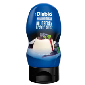 Diablo topping bez přidáneho cukru Blueberry 290ml