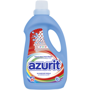 AZURIT prací gel na barevné prádlo se svěží vůní 25 dávek