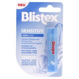 Blistex balzám na rty Sensitive Pure Care s bambuckým máslem 4,25g