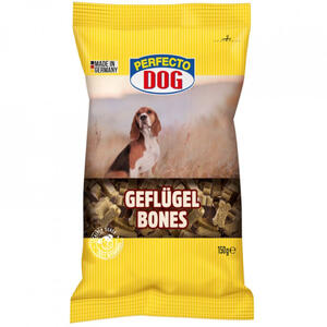 Perfecto Dog drůběží kostičky 150g