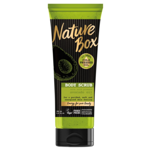 Nature Box tělový peeling s avokádovým olejem 200ml