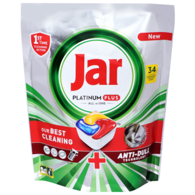 Jar tablety do myčky Platinum Plus 34ks