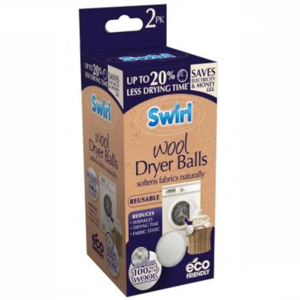 Swirl Wool Balls míčky do sušičky ze 100% vlny 2ks