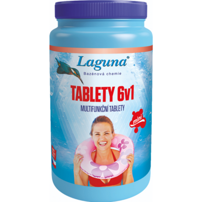 LAGUNA 6v1 moderní víceúčelové tablety pro celoroční úpravu vody 1kg