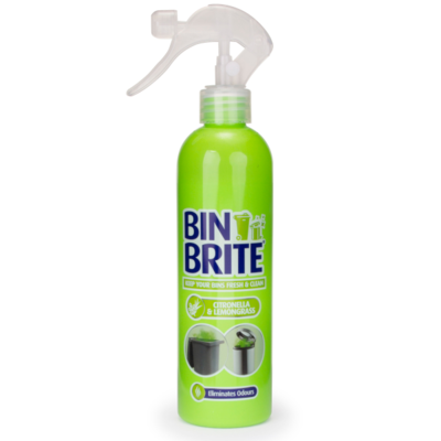 Bin Brite Neutralizující sprej do odpadkového koše Citronella & Lemongrass 400ml