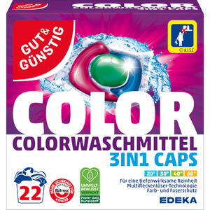 GG Prací kapsle na barevné prádlo 3v1 22PD