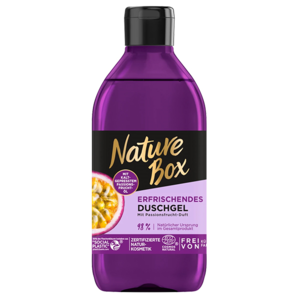 Nature Box sprchový gel s marakujovým olejem za studena lisovaným 385ml