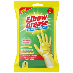 Elbow Grease sada úklidových pevných rukavic 1 pár velikost L