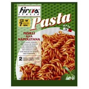 Italské těstoviny Fusilli alla Napoletana kompletní balení na 2 porce 175g