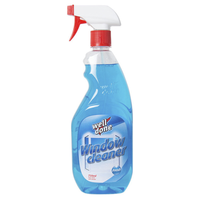 Well Done čistící prostředek na okna Fresh 750ml
