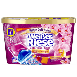 Weisser Riese Trio Caps Color Aromatherapie Orchidee prací kapsle 16ks