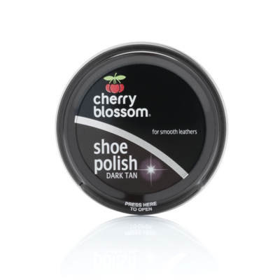 Cherry Blossom hnědý Leštící krém na tmavé boty 50ml