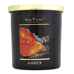  Svíčka vonná dekorativní s kořeněnou vůní Amber 300g