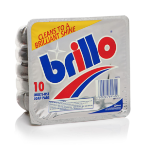 Mr Muscle Brillo Drátěnky se saponátem 10 ks