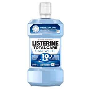 Listerine Stay White ústní voda pro bílé zuby 500ml