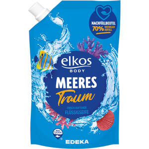 Elkos Tekuté mýdlo na ruce Mořský sen 750 ml