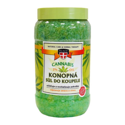 Konopná sůl do koupele 1200g