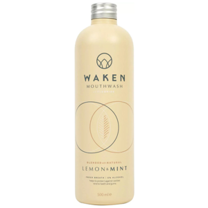 Waken veganská ústní voda Lemon & Mint 500ml