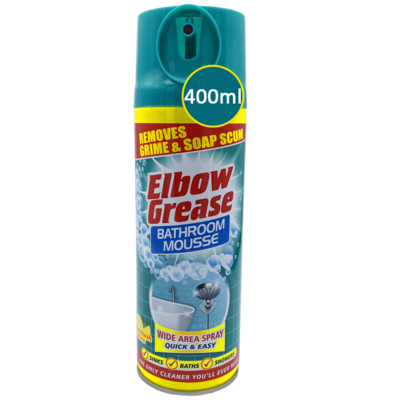 Elbow Grease čistící pěna na koupelny Lemon Fresh 400ml