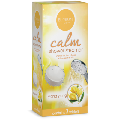 Elysium Spa Calm tableta do sprchy s esenciálními oleji 3x30g