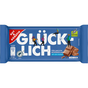 GG Alpská mléčná čokoláda s lískooříškovým krémem 100g