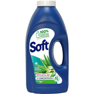 SOFT univerzální prací gel s Aloe Vera na bílé a barevné prádlo 2,25l 45PD