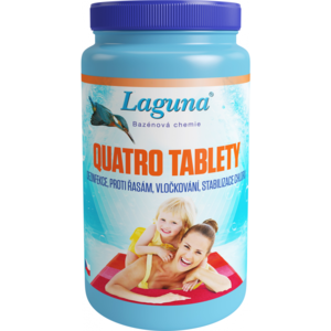 LAGUNA Qautro víceúčelové tablety pro kompletní péči o bazén, 1kg